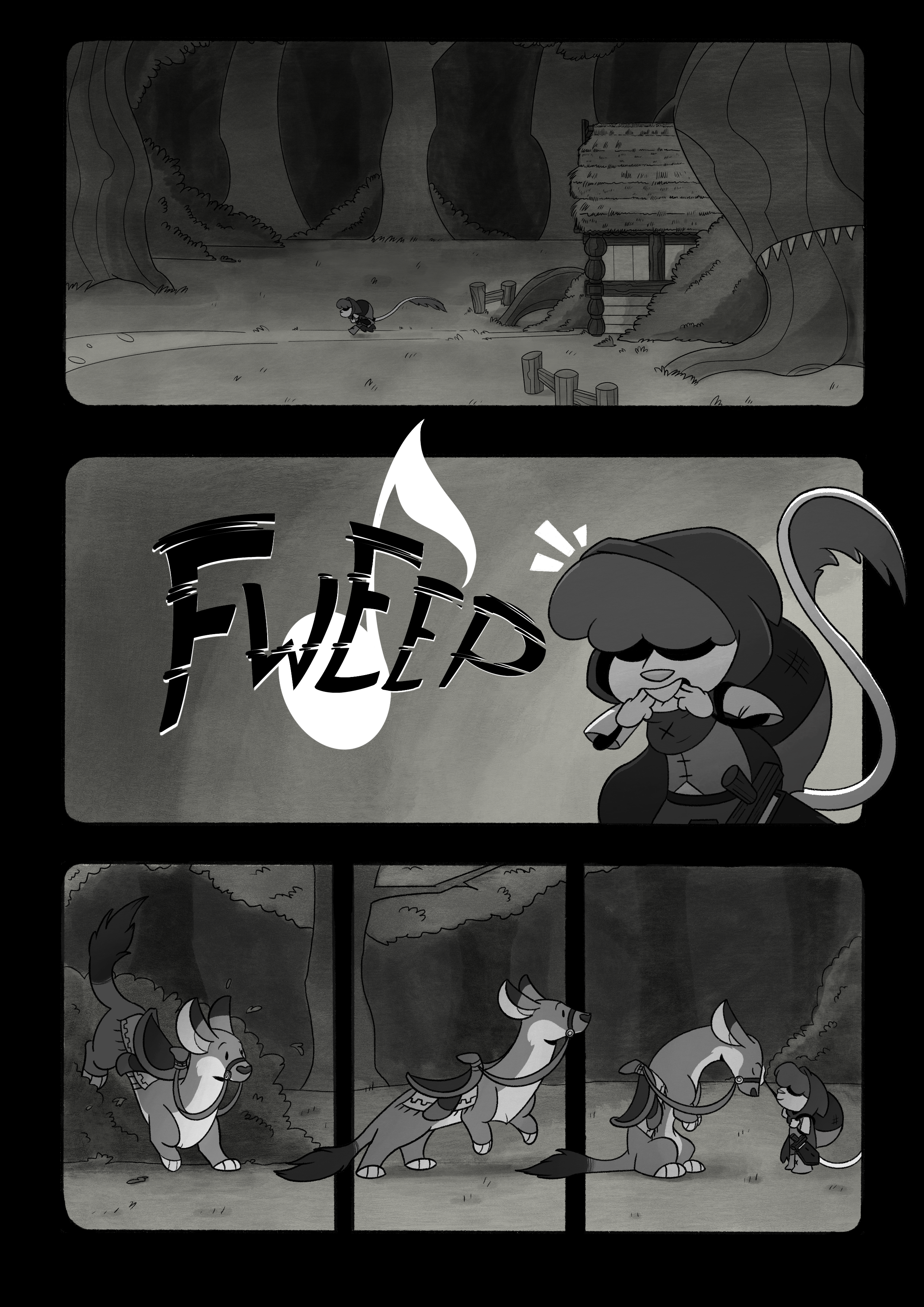Sample comic page